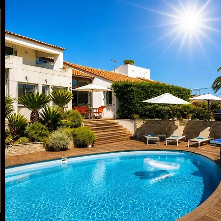 빌라 Rose Pool Sea View Super Cannes 발로리스
